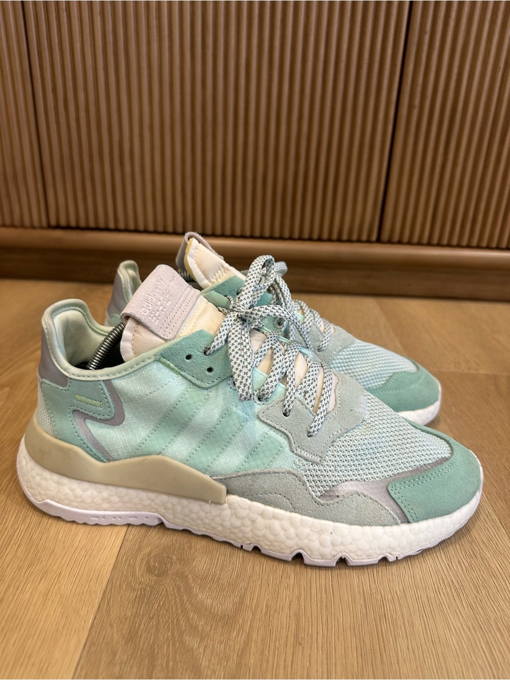 adidas Nite Jogger Ice Mint (Women's) size 11